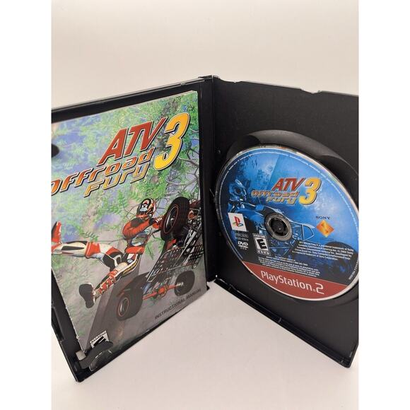 PS2 ATV Offroad Fury 3 (Sony PlayStation 2, 2004) Complete CIB Tested EXC 🚚💨 - Picture 5 of 8